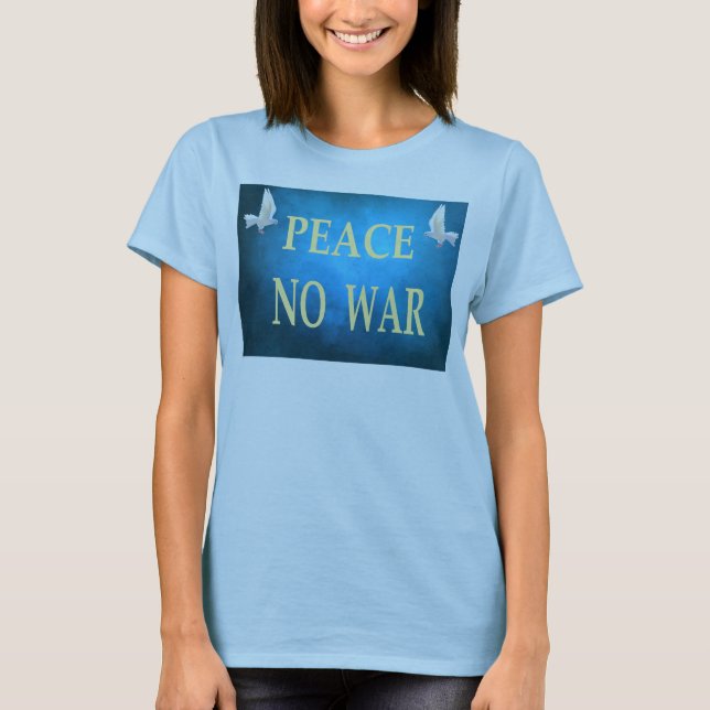 Peace No war T-shirt (Framsida)