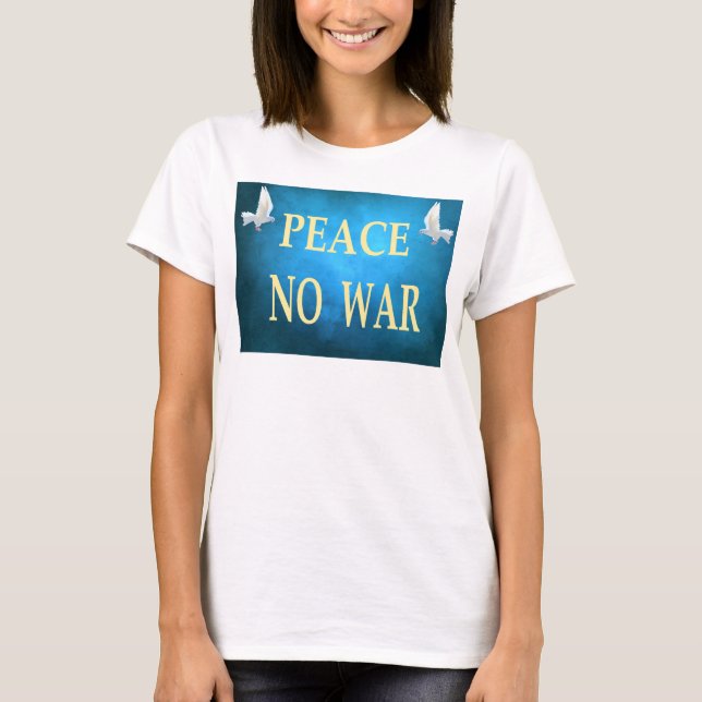 Peace No war T-shirt (Framsida)