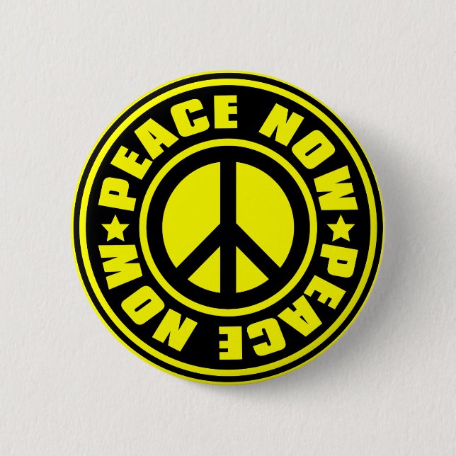 PEACE_NOW KNAPP (Framsida)