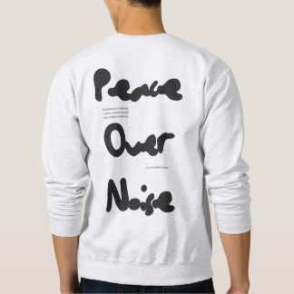 Peace of Noise Herrtröja Grafisk Sweatshirt