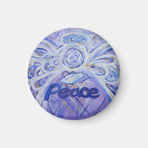 Peace Ord Art Guardian Angel Magnet