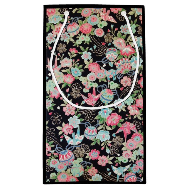 Peace Orizuru och Flower, japansk design (Baksidan)
