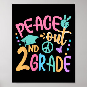 Peace out 2:a Klass Adjö, Hej i skolan, sommar Poster