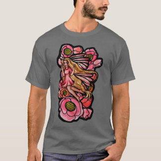 Peace out Fairy Fairy Fairy Garden Poppy T Shirt