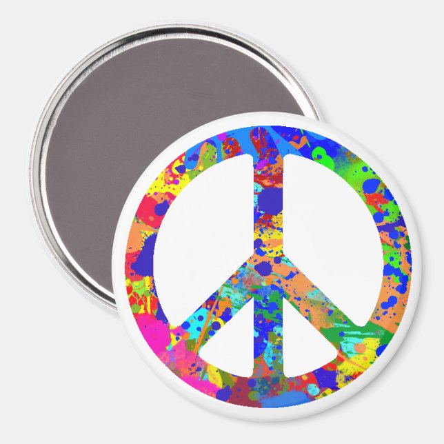 Peace out magnet (Front/Back)