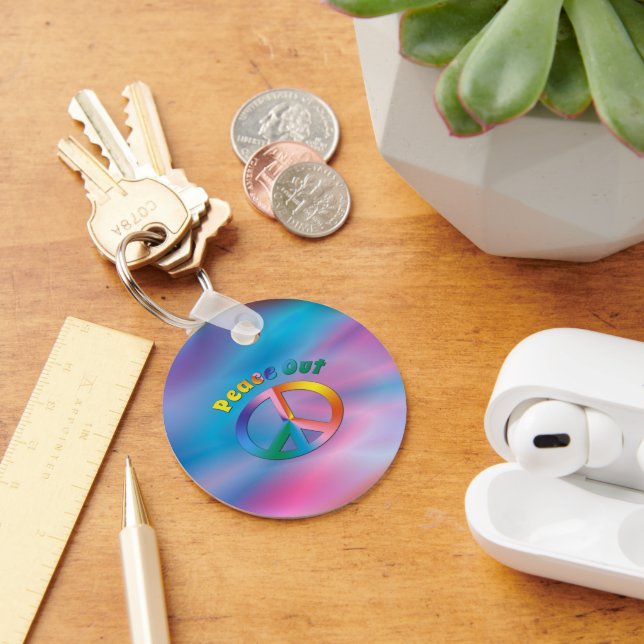 Peace out nyckelring (Skrivbord)