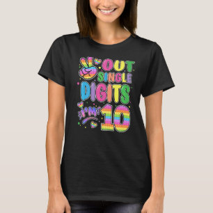 Peace out Single Digits Im 10 Pop IT 10:e dagen Fi T Shirt