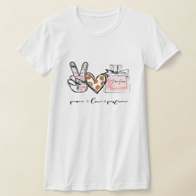 Peace Parfym Women's T-Shirt. T Shirt (Laydown)