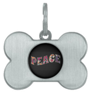 Peace Pet ID-tagg ID-bricka Husdjur