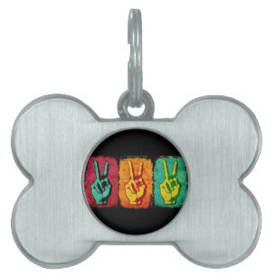 Peace Pet ID-tagg ID-bricka Husdjur