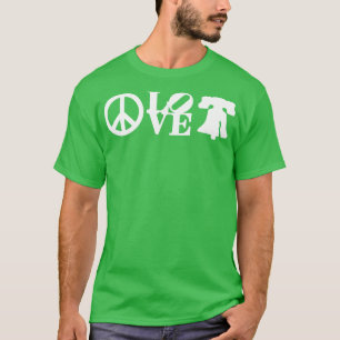 Peace Philadelphia Kärlek Liberty Bell Philly Fläk T Shirt