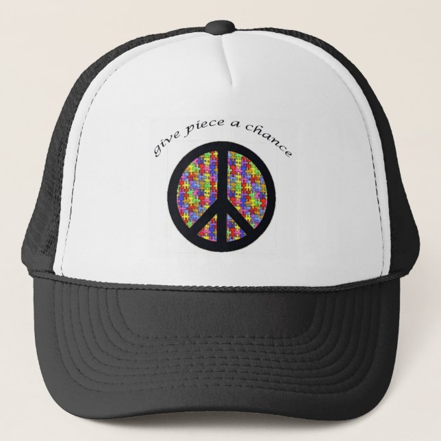 peace_piece truckerkeps (Framsida)