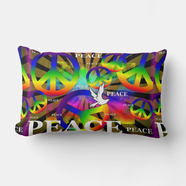 Peace Pillow Lumbarkudde (Framsida)