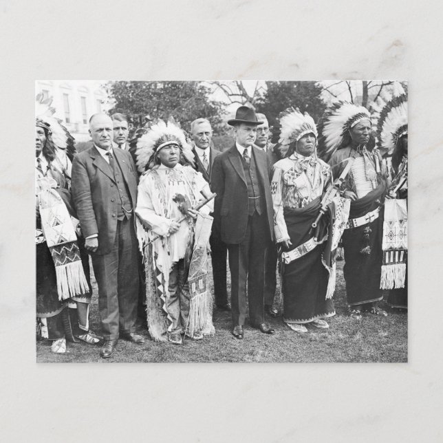 Peace Pipe, 1905 Vykort (Framsida)