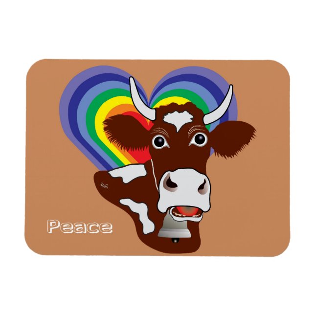 Peace Premium Flexi Magnet (Horisontell)