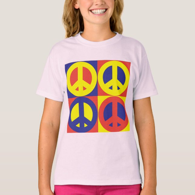 Peace Quilt - Barn Tee Shirt (Framsida)