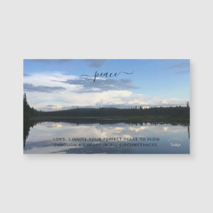 Peace Quote-inspiration Landcape Photography Magne