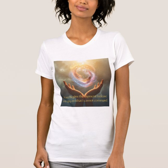 Peace Quote T-shirt (Framsida)