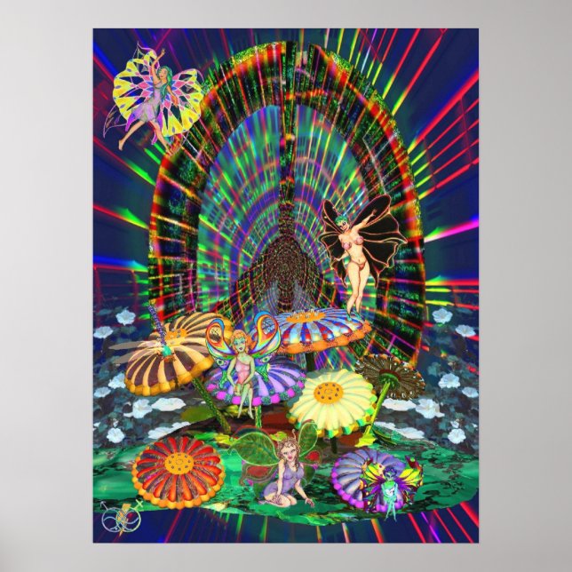 Peace Retro Poster (Framsidan)