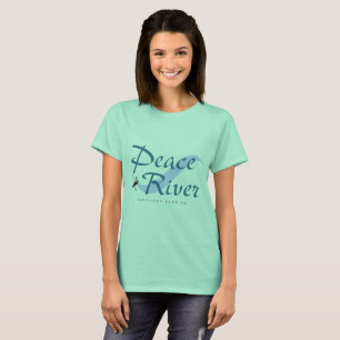 Peace River naturlig Florida t-skjorta Tee
