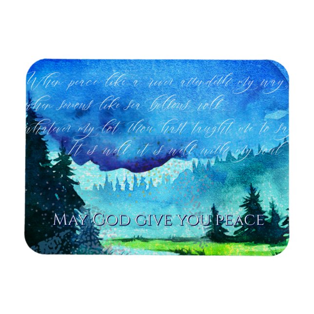 Peace River Sympathy Magnet (Horisontell)