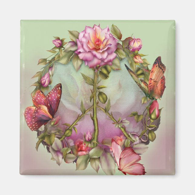Peace Ro Art Magnet (Framsidan)