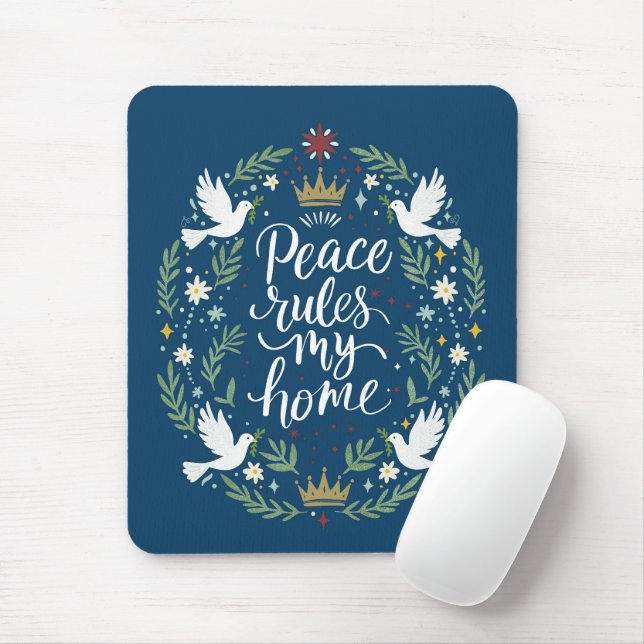 Peace Rules My Home Musmatta (Med mus)