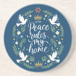 Peace Rules My Home Underlägg