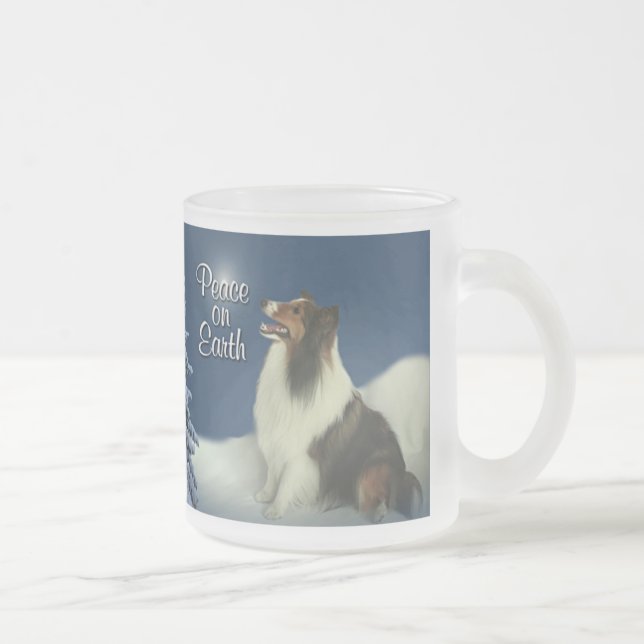 Peace Sheltie Mugg (Höger)