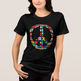 peace sign Tri-Blend Shirt T Shirt