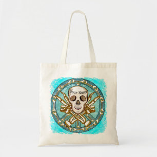 Peace Skeleton Skull Tygkasse