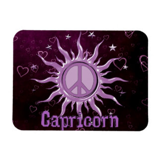 Peace Sol Capricorn Magnet