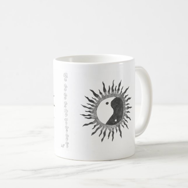 Peace Sol Coffee Mugg (Framsida höger)