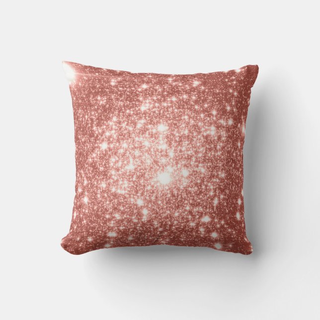 Peace Stars Astral Glitter Kudde (Framsida)