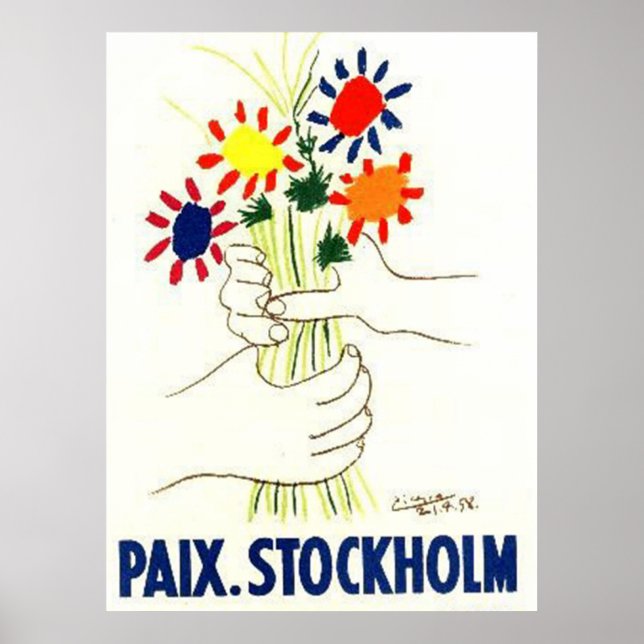 Peace Stockholm poster (Framsidan)