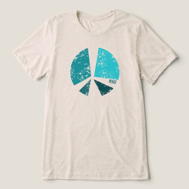 Peace Symbol Graphic T-Shirt – Aesthetic Streetwea (Design Framsida)