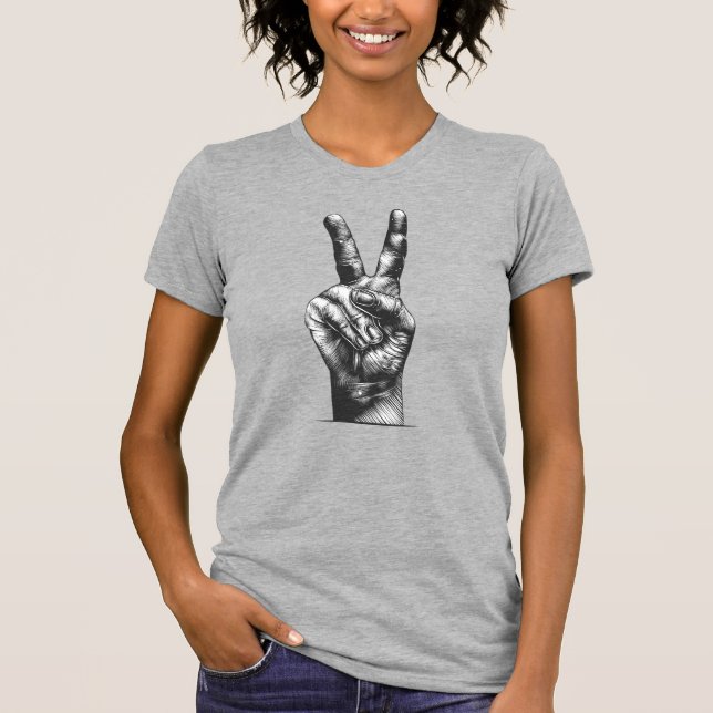 peace t-shirt (Framsida)