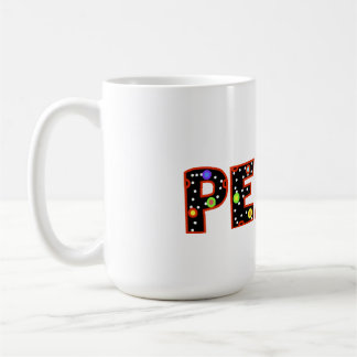 PEACE T-shirt Kaffemugg
