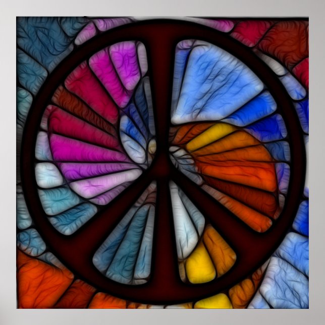 Peace Tåg Poster (Framsidan)