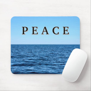 Peace-texten om Blue Sjö Michigan Musmatta