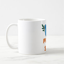 Peace Themed Coffe Mug ,Traveller Mug Kaffemugg