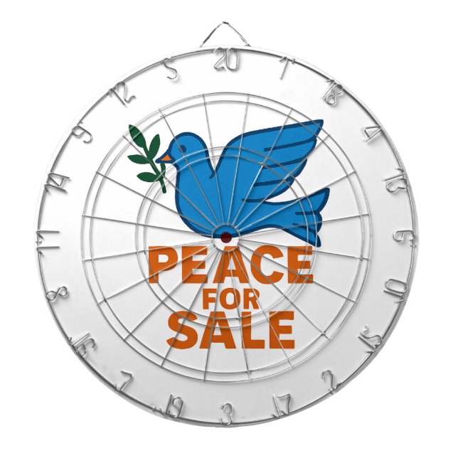 Peace Themed Darttavla (Framsidan)