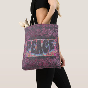 Peace Tote Bag Tygkasse