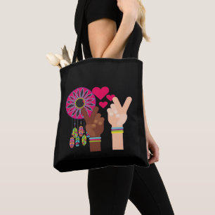 Peace Tote Bag Tygkasse