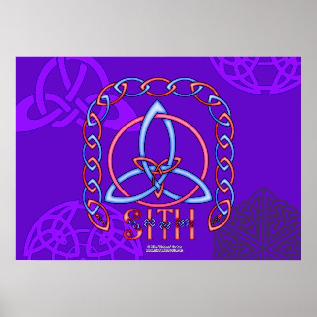 Peace Triquetra Poster (Framsidan)