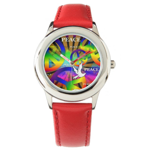 Peace Watch Armbandsur (Framsida)