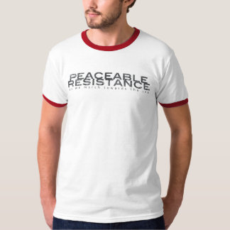 Peaceable motstånd t-shirt