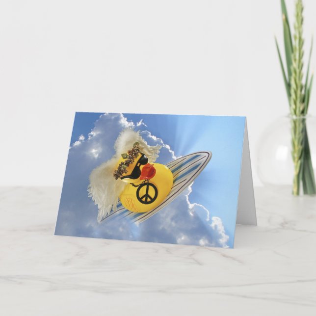 Peaced ut! helgkort (Framsida)