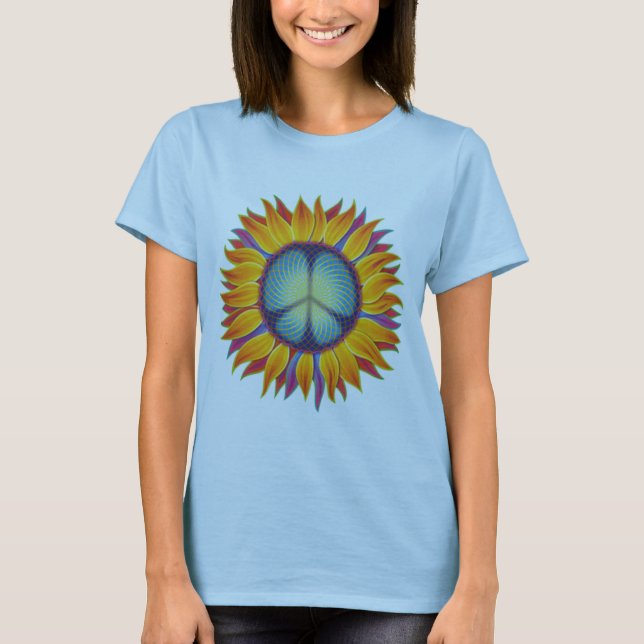 peaceflower tee shirt (Framsida)