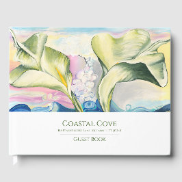 Peaceful Calla Lily Ocean Vacation Home Guest Book Gästböcker